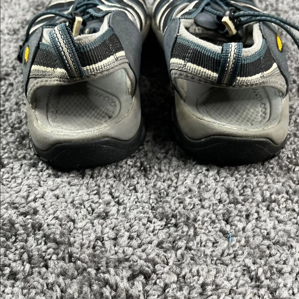 Keen Newport Men’s gray, blue and black waterproof Hiking Sandals